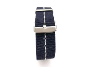 Online Watch Wear Nylon Strap Elastic – Blå / vit