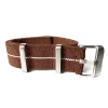 Outlet Watch Wear Nylon Strap Elastic – Brun / vit