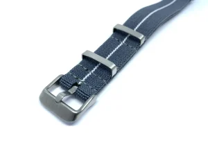 Best Watch Wear Nylon Strap Elastic – Grå / vit