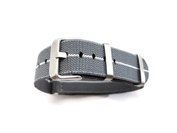 Best Watch Wear Nylon Strap Elastic – Grå / vit