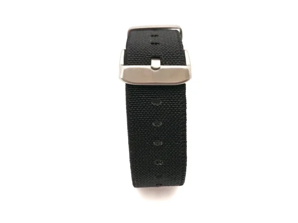 Hot Watch Wear Nylon Strap Elastic – Svart