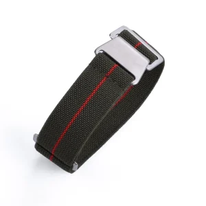 New Watch Wear Nylon Strap Paratrooper – Grön / röd