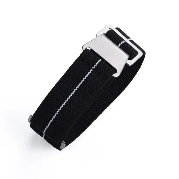 Fashion Watch Wear Nylon Strap Paratrooper – Svart / vit