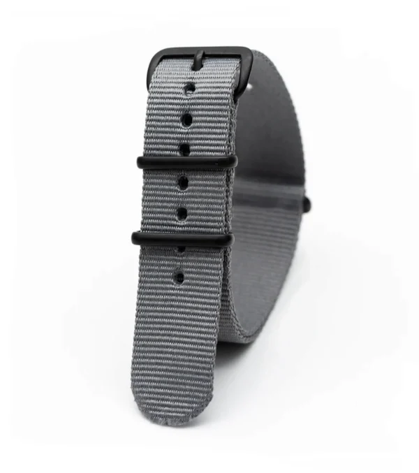 New Watch Wear Nylon Strap PVD – Grå