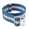 Hot Watch Wear Nylon Strap Single Pass – Blå/orange/vit