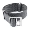 Hot Watch Wear Nylon Strap Single Pass – Grå