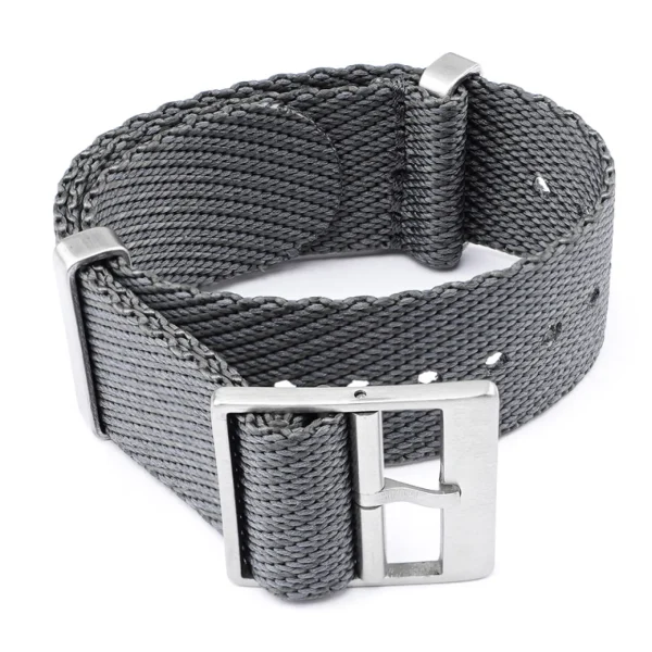 Hot Watch Wear Nylon Strap Single Pass – Grå