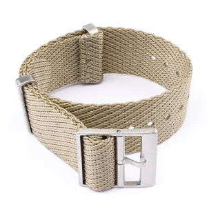 Discount Watch Wear Nylon Strap Single Pass – Beige