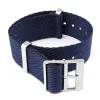 Hot Watch Wear Nylon Strap Single Pass – Mörkblå