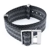 Sale Watch Wear Nylon Strap Single Pass – Svart/grå