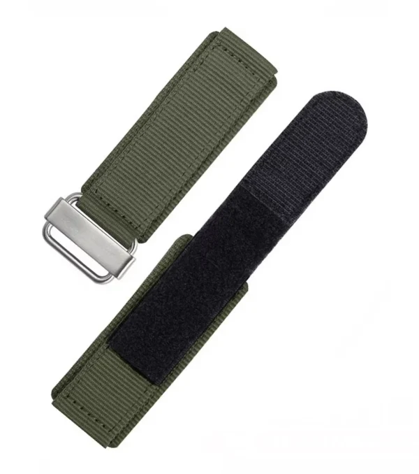 Sale Watch Wear Nylon Velcro – Grön
