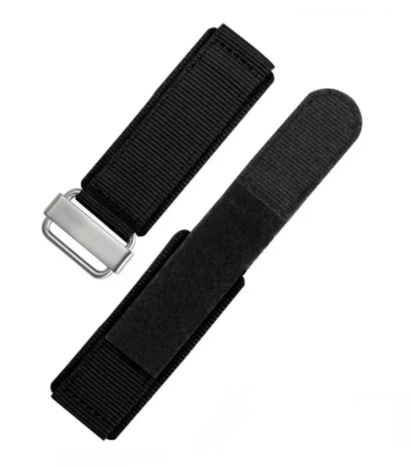 Hot Watch Wear Nylon Velcro – Svart
