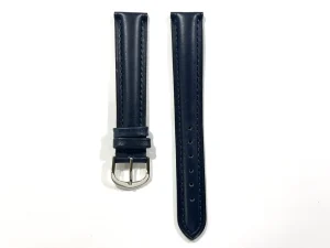 Outlet Watch Wear Philippe Pechard läder 18mm – Blå