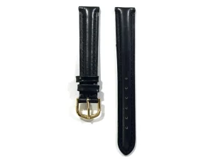 Best Watch Wear Philippe Pechard läder 16mm – Svart (guld spänne)