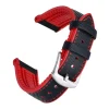 Best Watch Wear Sailcloth FKM – Svart / röd