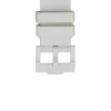 Sale Watch Wear Spänne Curved Plastic – Ljusgrå