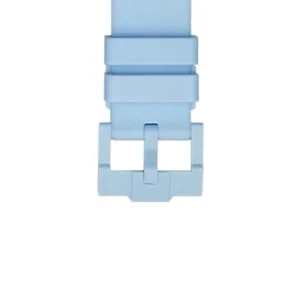 Sale Watch Wear Spänne Curved Plastic – Ljusblå