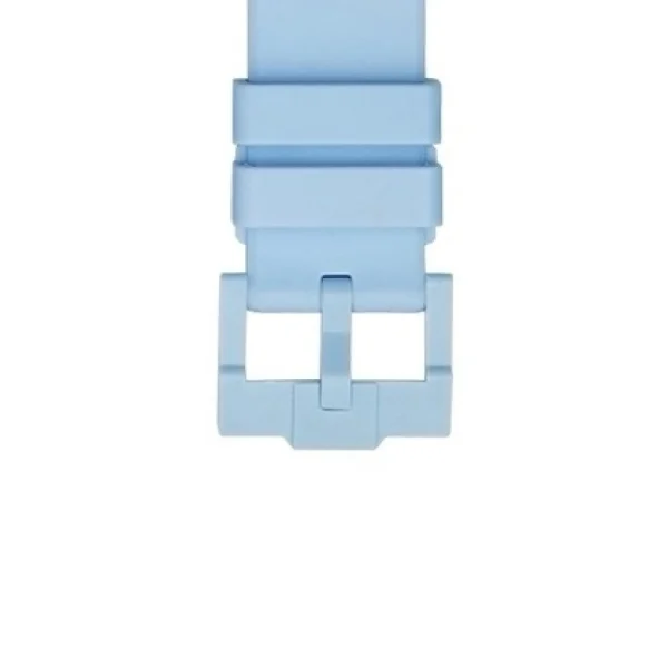 Sale Watch Wear Spänne Curved Plastic – Ljusblå
