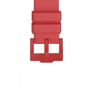 New Watch Wear Spänne Curved Plastic – Röd