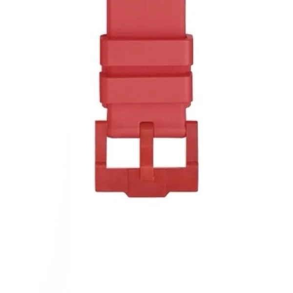 New Watch Wear Spänne Curved Plastic – Röd