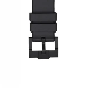 New Watch Wear Spänne Curved Plastic – Svart