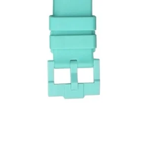 Discount Watch Wear Spänne Curved Plastic – Turkos