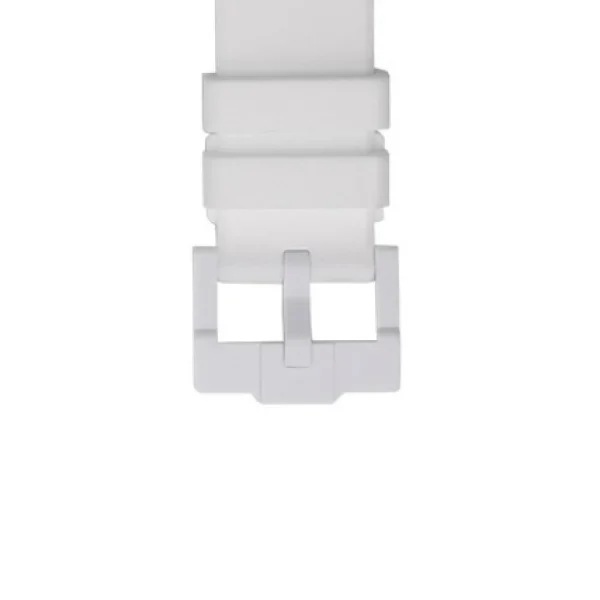 Outlet Watch Wear Spänne Curved Plastic – Vit